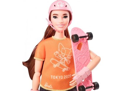 Mattel Barbie olympionička Skateboarder