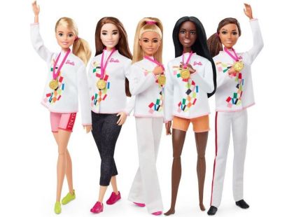 Mattel Barbie olympionička Skateboarder
