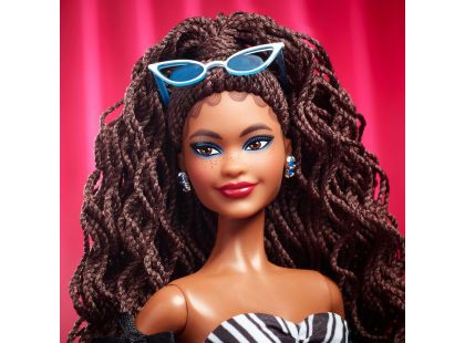 Mattel Barbie panenka 65. výročí černovláska