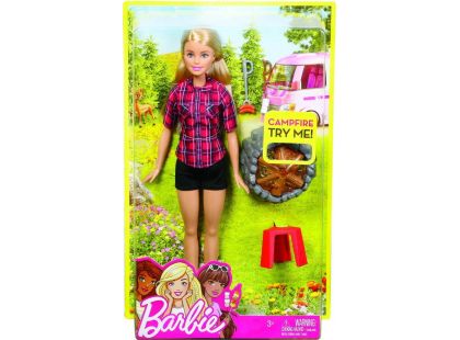 Mattel Barbie Panenka u táboráku