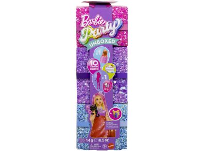 Mattel Barbie Party Reveal Glam Party červená