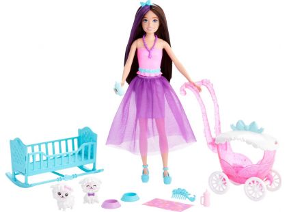 Mattel Barbie pohádková chůva Skipper herní set 23 cm