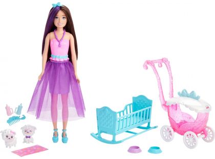 Mattel Barbie pohádková chůva Skipper herní set 23 cm
