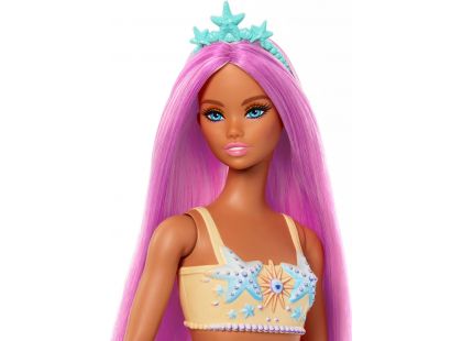 Mattel Barbie Pohádková mořská panna - žlutá