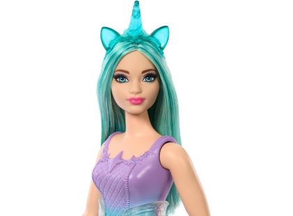 Mattel Barbie Pohádková víla jednorožec - fialová