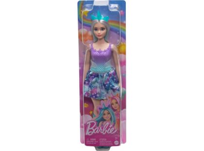 Mattel Barbie Pohádková víla jednorožec - fialová