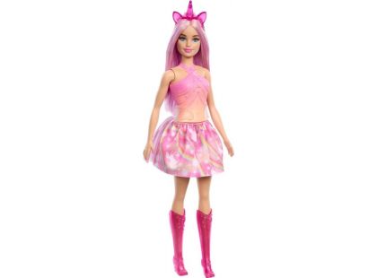 Mattel Barbie Pohádková víla jednorožec - růžová