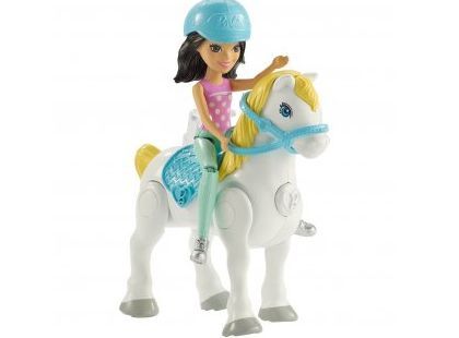 Mattel Barbie Pony a panenka Bílý FHV64
