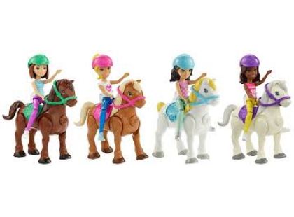 Mattel Barbie Pony a panenka Tmavě hnědý FHV62