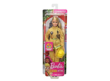 Mattel Barbie povolání 60. výročí hasička