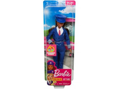 Mattel Barbie povolání 60. výročí Pilotka