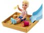 Mattel Barbie příběh z deníku chůvy pískoviště se skluzavkou 3