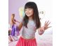 Mattel Barbie Princezna Hnědé vlasy fialová 5