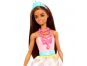 Mattel Barbie Princezna hnědé vlasy žlutá 2
