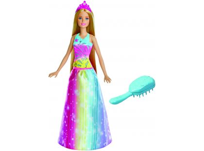 Mattel Barbie Princezna Magické vlasy Blondýnka