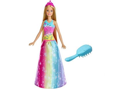 Mattel Barbie Princezna Magické vlasy Blondýnka