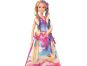 Mattel Barbie princezna s barevnými vlasy herní set 5