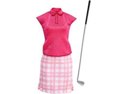 Mattel Barbie profesní oblečení s doplňky FKT14 Golf