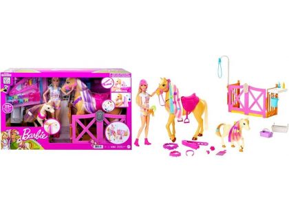Mattel Barbie rozkošný koník s doplňky