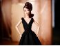 Mattel Barbie sběratelská Silkstone černé šaty 5