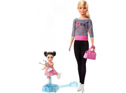Mattel Barbie Sportovní sada krasobruslařka
