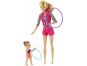 Mattel Barbie sportovní set Gymnastka 2