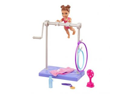 Mattel Barbie sportovní set Gymnastka