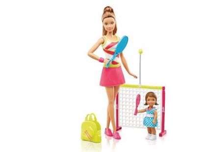 Mattel Barbie sportovní set Tenistka