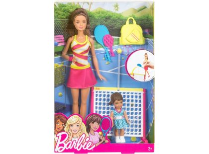 Mattel Barbie sportovní set Tenistka