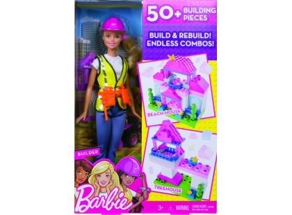 Mattel Barbie stavitelka hrací set