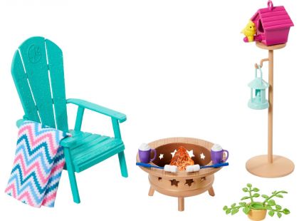 Mattel Barbie stylový nábytek zahradní nábytek
