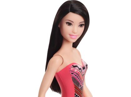 Mattel Barbie v plavkách černovlasá GHW38