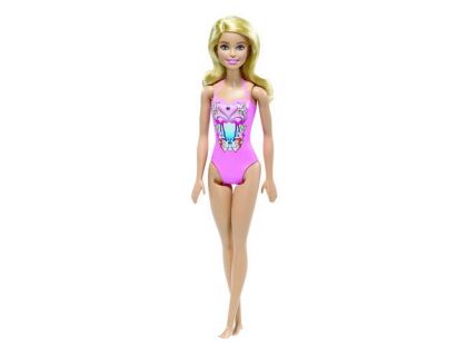 Mattel Barbie v plavkách Růžové s květiinami