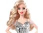 Mattel Barbie vánoční panenka blondýnka ve stříbrném 4