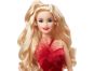 Mattel Barbie Vánoční panenka blondýnka HBY03 3