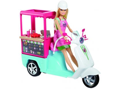Mattel Barbie Vaření a pečení Bistro skútr