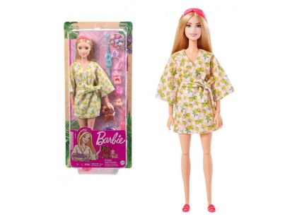 Mattel Barbie wellness panenka v županu