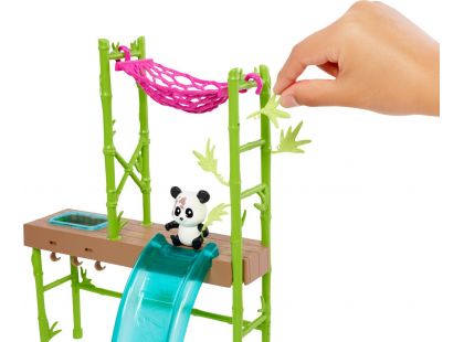 Mattel Barbie záchrana pandy herní set