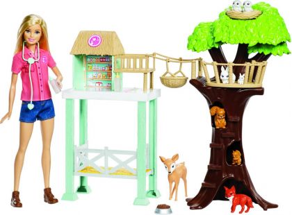 Mattel Barbie záchranná stanice lesních zvířátek