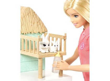 Mattel Barbie záchranná stanice lesních zvířátek