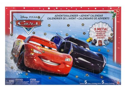 Mattel Cars 3 adventní kalendář