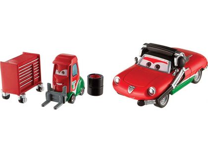 Mattel Cars 3 auta 2 ks Alex Machino a Giuseppe Motorosi