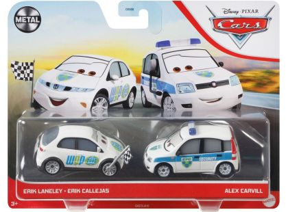 Mattel Cars 3 auta 2 ks Erik Laneley a Alex Carvill