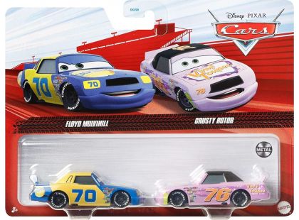 Mattel Cars 3 auta 2 ks Floyd Mulvihill a Grusty Rotor