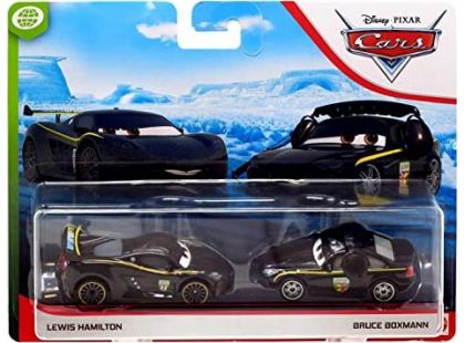 Mattel Cars 3 auta 2 ks Lewis Hamilton a Bruce Boxmann