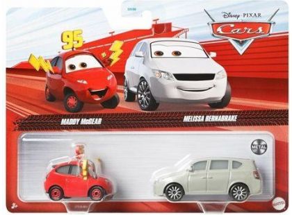 Mattel Cars 3 auta 2 ks Maddy McGear a Melissa Bernabrake
