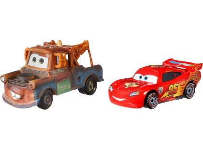 Mattel Cars 3 auta 2 ks Martin a Lightning McQueen