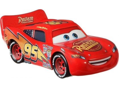 Mattel Cars 3 Auta Lightning McQueen With Rusteze Sign