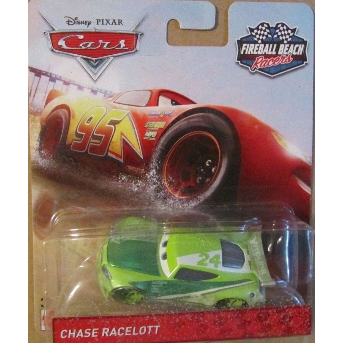 Mattel Cars 3 auta Plážová edice Chase Racelott