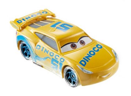 Mattel Cars 3 auta Plážová edice Dinoco Cruz Ramirez